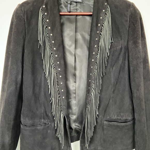 The kooples suede fringe jacket - Picture 2 of 5